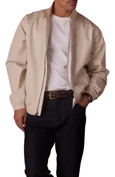 The Normal Brand The Harrington Jacket In Brown