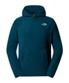 The North Face Glacier Hooded Fleece In Blue
