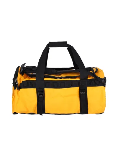 The North Face 100% Recycled Poly Tarpaulin Unisex Suitcase In Yellow