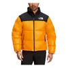 The North Face 1996 Retro Nuptse Quilted Dwr-coated Ripstop Down Hooded Jacket In Yellow