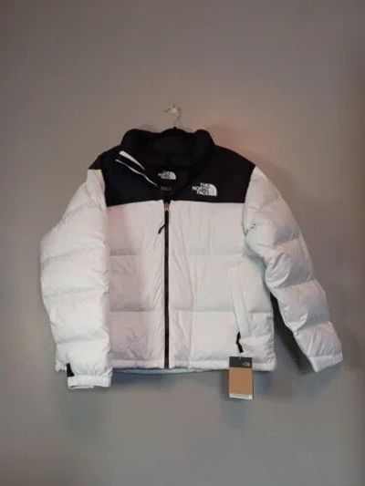 Pre-owned The North Face 1996 Nuptse Jacket (tnf White/tnf Black) Men's Coat Xl