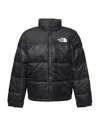 The North Face Mens Novelty Nuptse Down Jacket Black Asian Fit In Multi