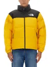 The North Face 1996 Nuptse Retro Jacket In Yellow/black