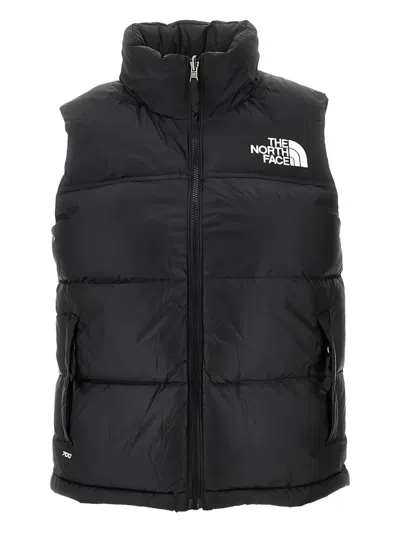 The North Face 1996 Retro Nuptse High-neck Vest In Black