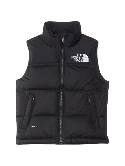 The North Face Kids' 1996 Retro Logo-detail Gilet In Blue