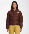 Shop The North Face 1996 Retro Nf0a3xeo6s2 Womens Brown Nuptse Jacket Size 2xl Dtf457