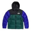 The North Face 1996 Retro Nuptse 700 Fill Packable Jacket 'orange Blue Green'