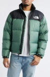The North Face 1996 Retro Nuptse 700 Fill Power Down Packable Jacket In Green