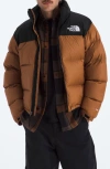 The North Face 1996 Retro Nuptse 700 Fill Power Down Packable Jacket In Brown