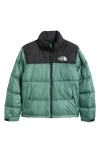 The North Face 1996 Retro Nuptse Down Jacket In Duck Green/tnf Black