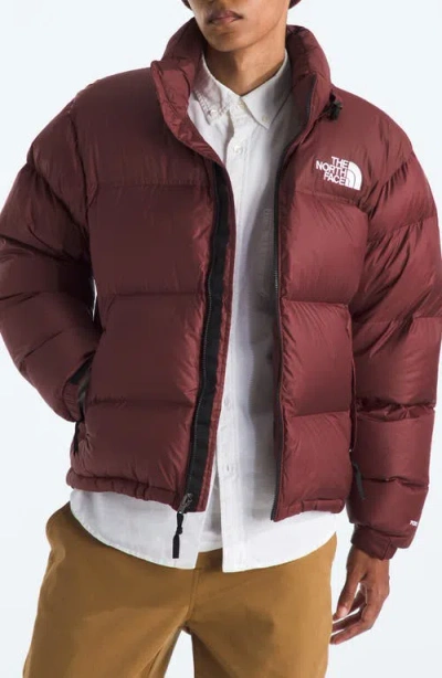 The North Face 1996 Retro Nuptse 700 Fill Power Down Packable Jacket In Red