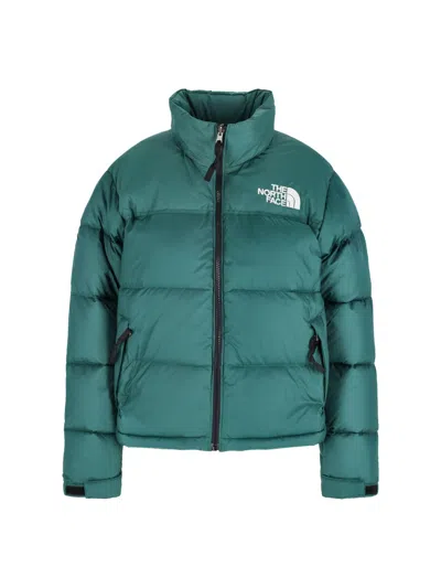 The North Face '1996 Retro Nuptse' Down Jacket In Green
