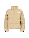The North Face 1996 Retro Nuptse Khaki Stone Down Jacket In Nude