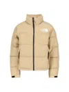 The North Face 1996 Retro Nuptse Khaki Stone Down Jacket In Nude