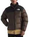 The North Face 1996 Retro Nuptse 700 Fill Power Down Packable Jacket In Smokey Brown