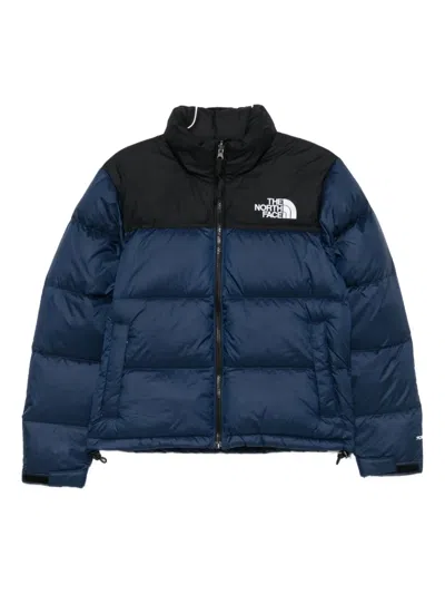 The North Face 1996 Retro Nuptse High-neck Puffer Jacket In Burgundy
