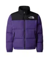 The North Face 1996 Retro Nuptse Hooded Down Jacket In Extreme Purple