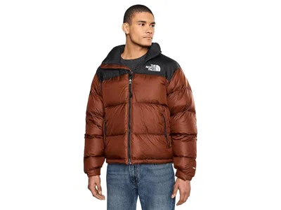 The North Face Brown Color Block High Neck Jacket