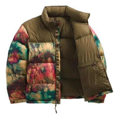 The North Face 1996 Retro Nuptse Jacket Antelope Tan Ice Dye Print