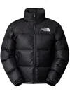 The North Face 1996 Retro Nuptse 700 Fill Power Down Packable Jacket In Black