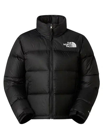 The North Face Ssense Exclusive Black 1996 Retro Shine Nuptse Down Jacket In 38s Tnf Black-shine
