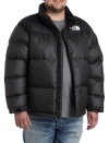 The North Face Solid Color Padded Jacket With Embroidered Logo In Black