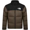The North Face Brown Hmlyn Baltoro Down Jacket In Brown