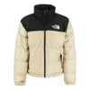 The North Face 1996 Retro Nuptse Jacket Gravel In Black