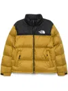 The North Face Yellow 1996 Retro Nuptse Down Jacket In Green