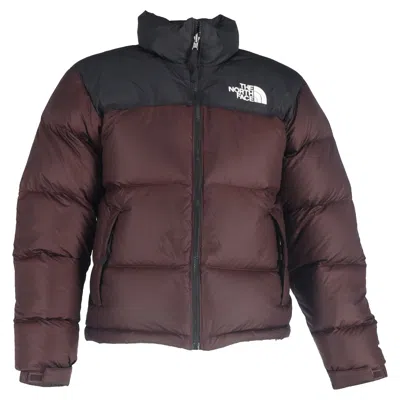 The North Face 1996 Retro Nuptse Jacket In Brown Nylon