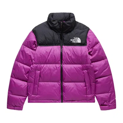 Pre-owned The North Face 1996 Retro Nuptse Jacket 'purple Cactus Flower/tnf Black'