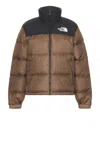 The North Face 1996 Retro Nuptse Down Jacket In Smokey Brown