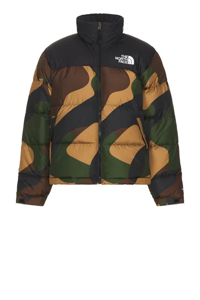 The North Face 1996 Retro Nuptse Jacket In 绿色