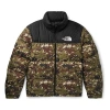 The North Face 1996 Retro Nuptse Jacket Tumbleweed Green 700 In Multi