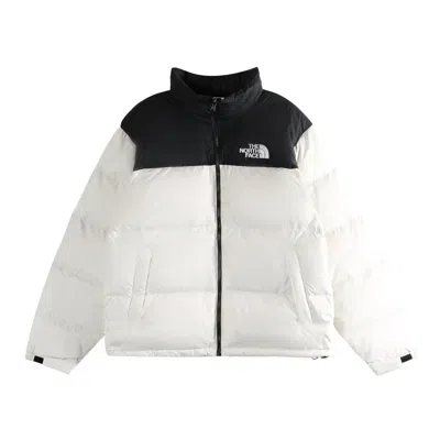 Pre-owned The North Face 1996 Retro Nuptse Jacket 'white Dune/tnf Black' | Men's Size Xxl