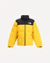 The North Face 1996 Retro Nuptse Puffer Jackets Yellow In Yellow