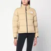The North Face 1996 Retro Nuptse Khaki Stone Down Jacket In Brown