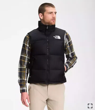 Pre-owned The North Face 1996 Retro Nuptse Men's Vest - Recycled Tnf Black, Size Xl