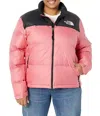 THE NORTH FACE 1996 RETRO NUPTSE NF0A7QLWN0T WOMEN PINK PUFFER JACKET 3X DTF835