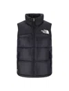 The North Face 1996 Retro Nuptse Sleeveless Puffer Jacket In Black