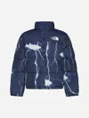 The North Face Navy 1996 Retro Nuptse Down Jacket In Navy,white