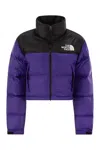 The North Face 1996 Retro Nuptse Short Down Jacket In Purple