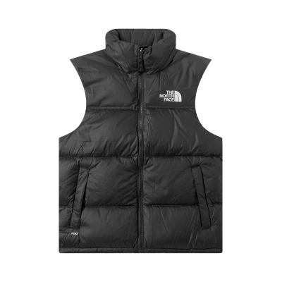 Pre-owned The North Face 1996 Retro Nuptse Vest 'recycled Tnf Black'