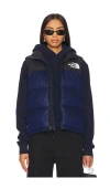 The North Face 1996 Retro Nuptse Vest In Summit Navy/tnf Black
