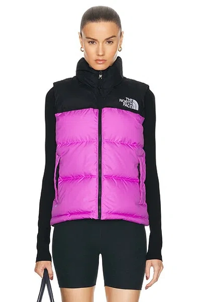 The North Face 1996 Retro Nuptse Vest In Mixed Colours