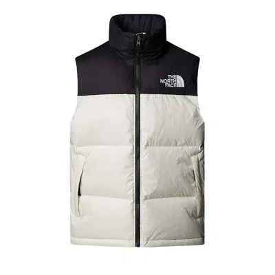 Pre-owned The North Face 1996 Retro Nuptse Vest 'white' | Men's Size L