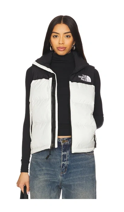 The North Face 1996 Retro Nutpse Vest In White