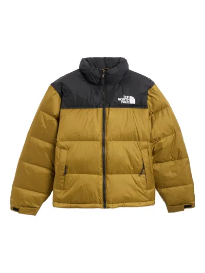 The North Face 1996 Two-tone Puffer Jacket In Green