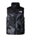 The North Face 1996 Vintage Nuptse Vest Down Jacket In Black