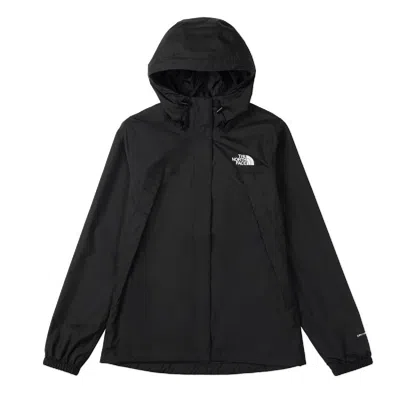 The North Face Black Antora Jacket In Jk3 Tnf Black